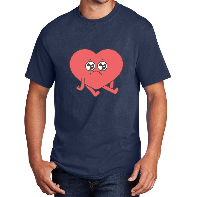 Valentine Day Sad Basic T-shirt | Artistshot