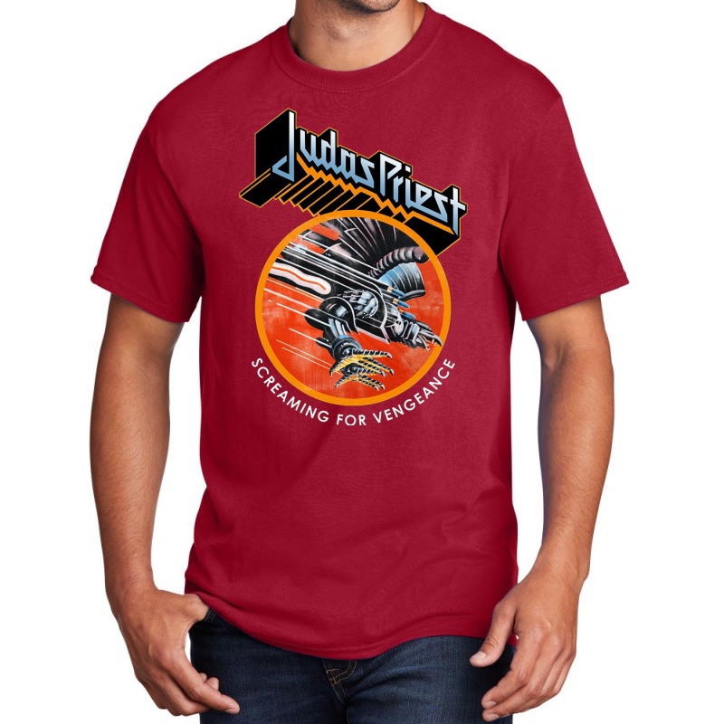 Screaming For Vengeance Basic T-shirt by prillowu6 | Artistshot