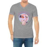 20230808a Summerween Thais Melo Com Marca Dagua Krita V-neck Tee | Artistshot