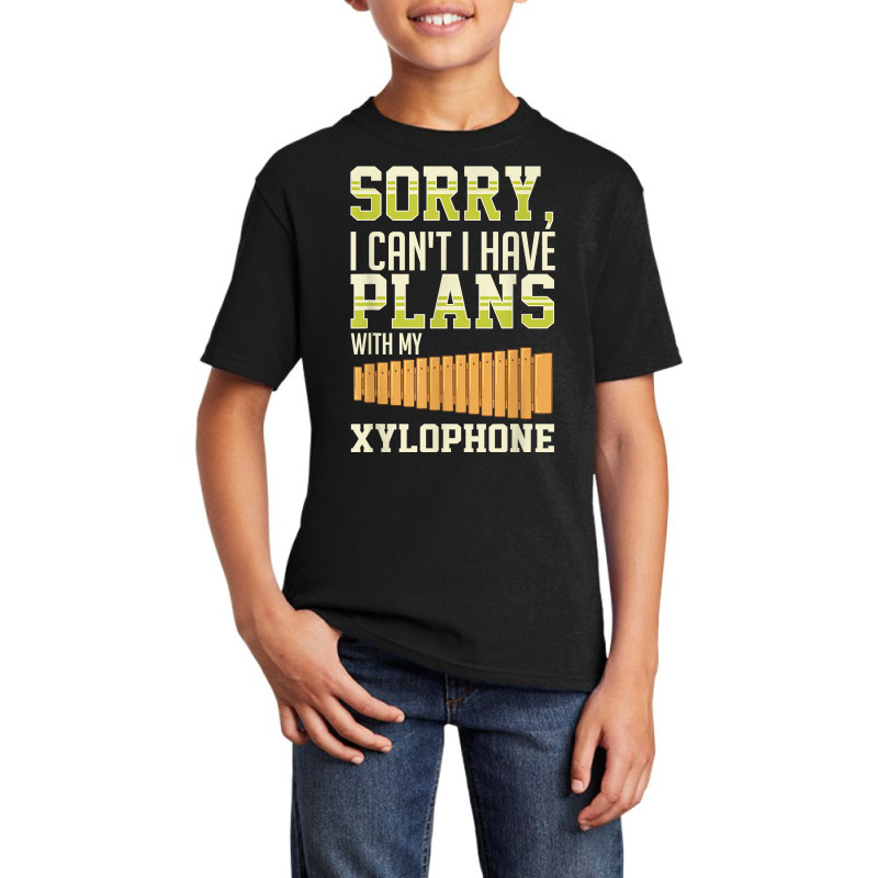 Xylophone Music Instrument Notes Player Glockenspiel T Shirt Basic Youth T-shirt by noelenedh2mar | Artistshot