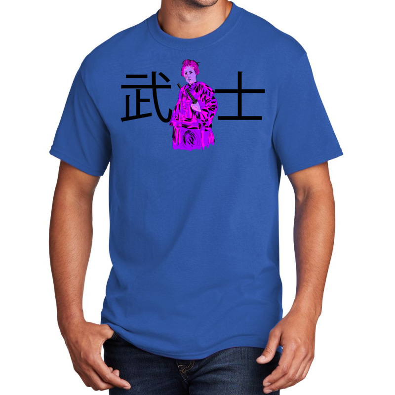 Samurai Warrior Basic T-shirt by sepienwei | Artistshot