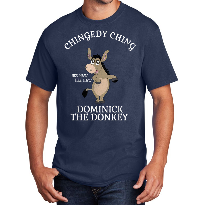 Chingedy Ching Italian Christmas Donkey T Shirt Basic T-shirt | Artistshot