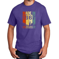 Made In 1967 Limited Edition 55 Years Of Being Awesome 55th Birthday 1 Basic T-shirt | Artistshot