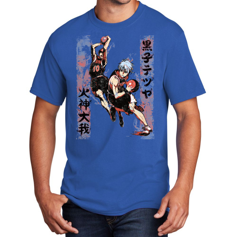 Kuroko & Taiga Basic T-shirt by fufolyhtyl | Artistshot