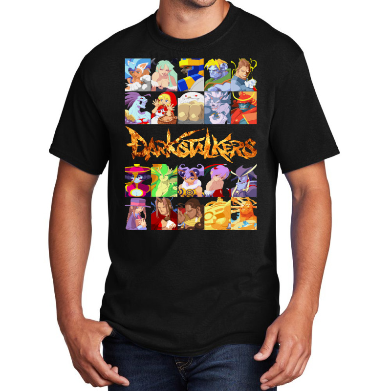 Darkstalkers Basic T-shirt by livinostuffs6 | Artistshot