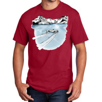 Trackmania   Arctic Lake Slide Basic T-shirt | Artistshot