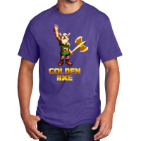 Funny Gifts For Golden Fighting Game Axe Gift For Music Fans 1 Basic T-shirt | Artistshot