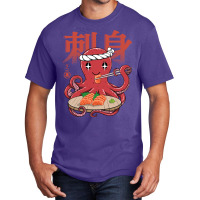 Octopus Sashimi Kawaii Basic T-shirt | Artistshot