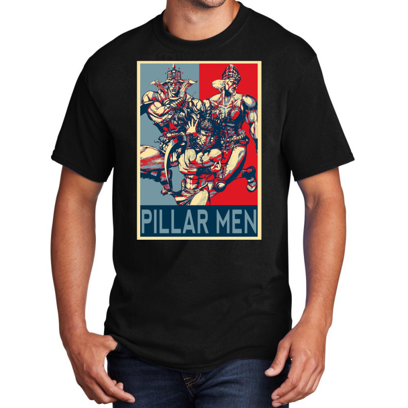 Pillar Men Basic T-shirt | Artistshot