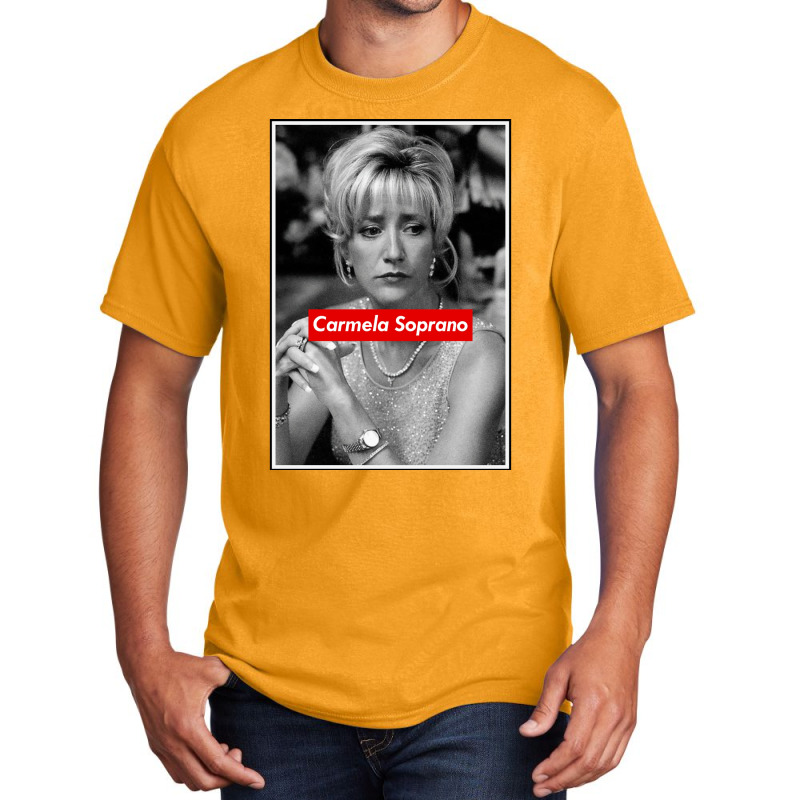 Carmela Soprano Poster Funny Basic T-shirt | Artistshot