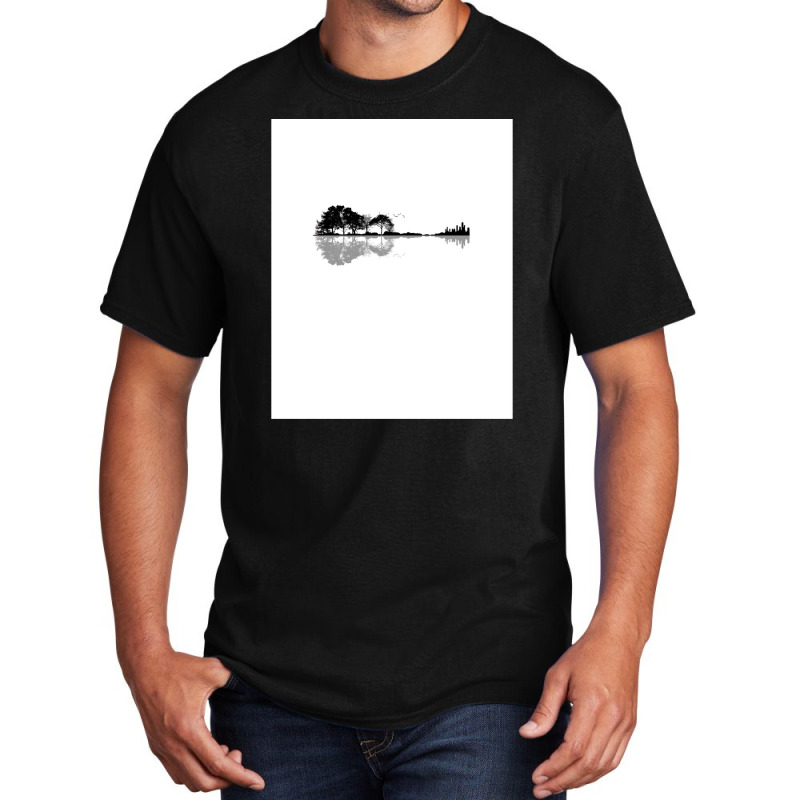 Nature Guitar Basic T-shirt | Artistshot