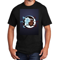 Rin Vang Raava X Vaatu Yin Yang Poster Basic T-shirt | Artistshot