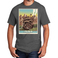 Vintage Howl S Moving Castle Basic T-shirt | Artistshot