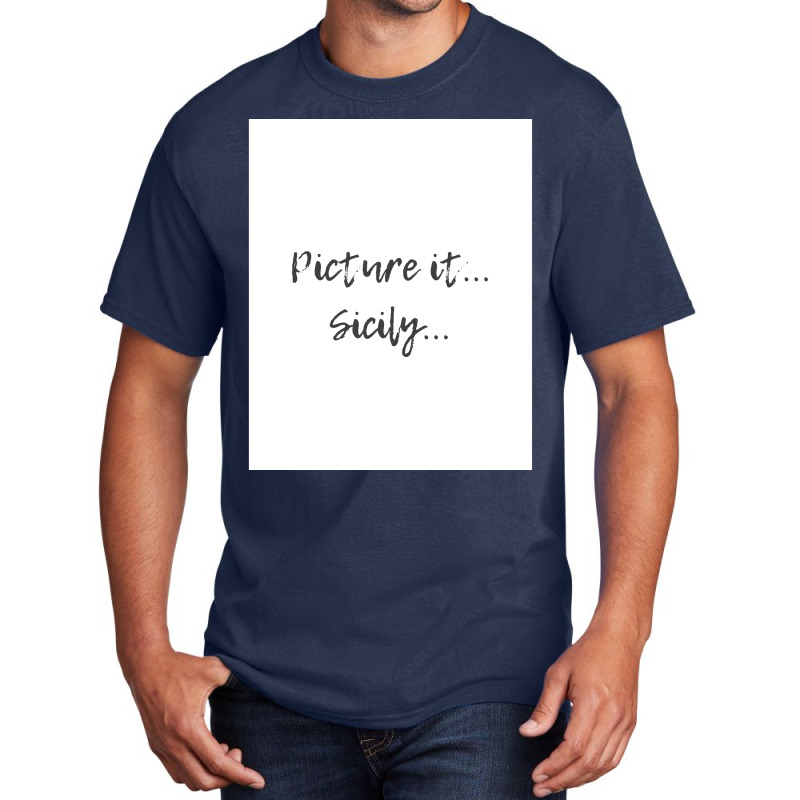 Picture It Poster 70s Basic T-shirt by ajidkannurp | Artistshot