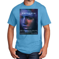 Euphoria Alternative Poster Art Tv Show Large Poster Poster Aesthetic Basic T-shirt | Artistshot