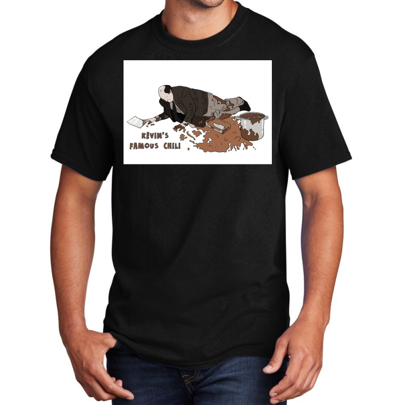 Kevinx27s Famous Chili Poster Stars Basic T-shirt by ferrarperishc | Artistshot