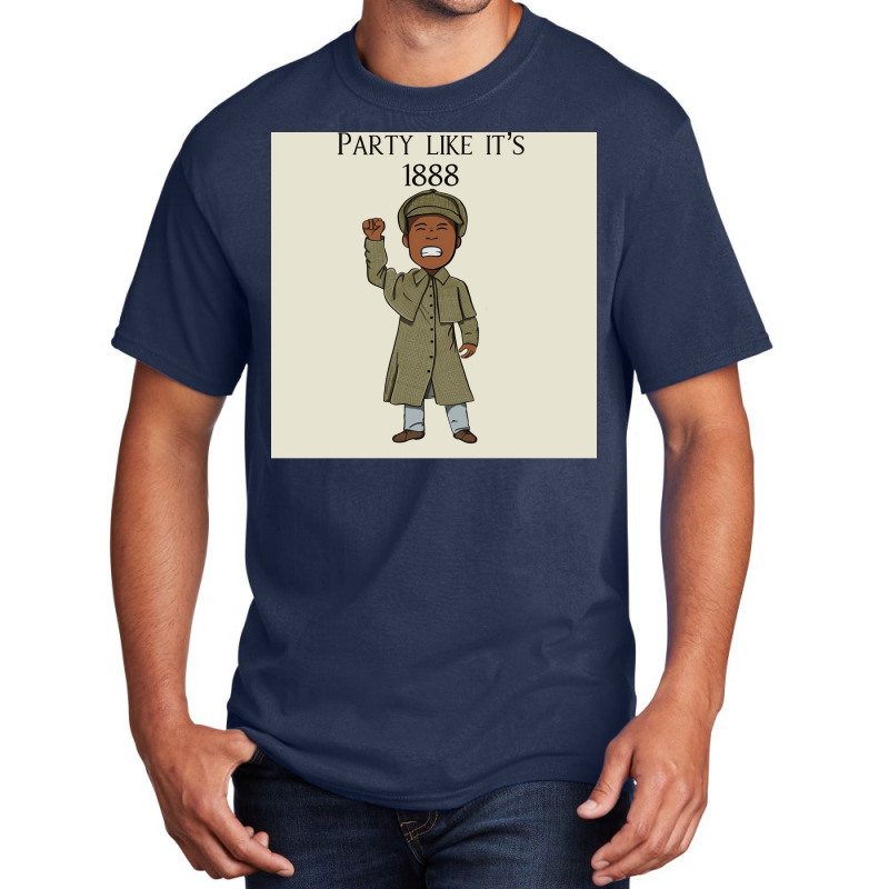 Jamaican Inspector Man Chibi Poster 70s Basic T-shirt by ferrarperishc | Artistshot