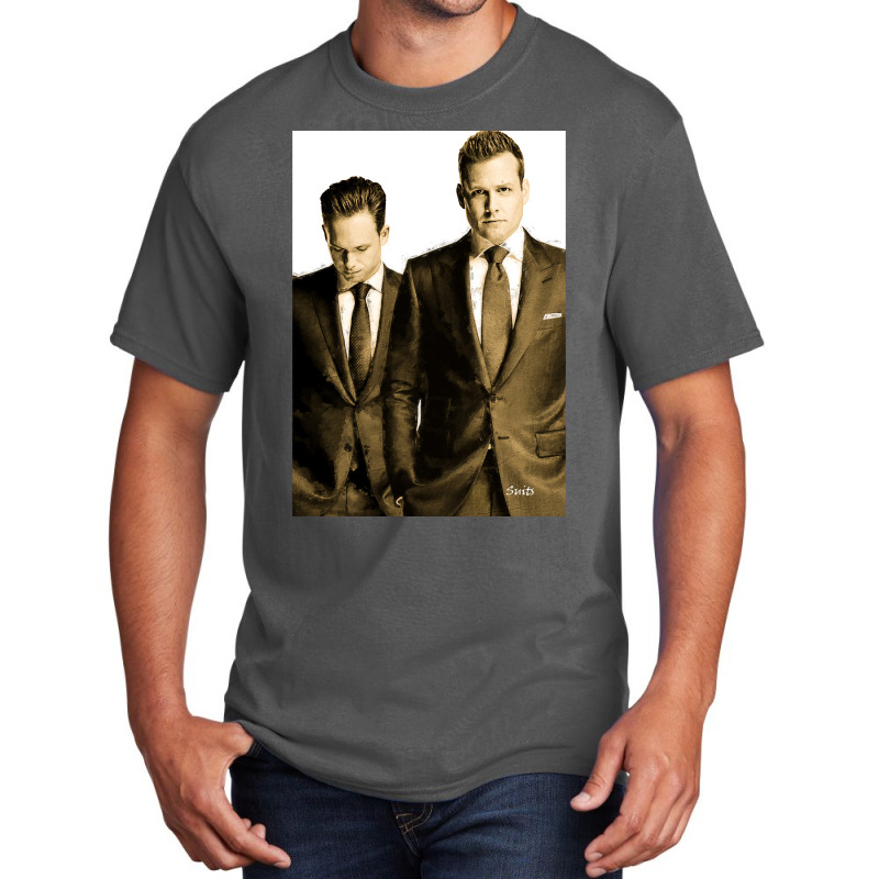 Suits Harvey Specter Classic Painting Poster Poster Vintage Basic T-shirt | Artistshot