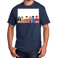 That 70x27s Show Minimalist Squad Poster Nostalgia Basic T-shirt | Artistshot