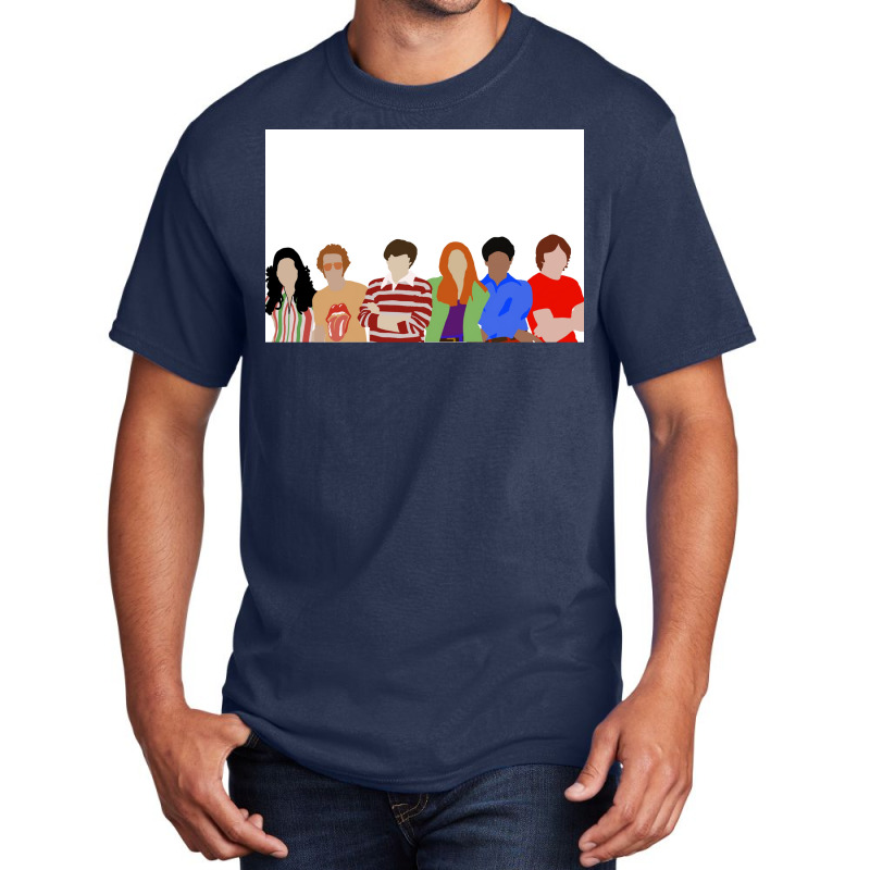 That 70x27s Show Minimalist Squad Poster Nostalgia Basic T-shirt by taboragriggsu | Artistshot