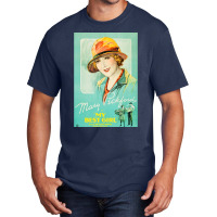 My Best Girl Starring Mary Pickford. Vintage Hollywood Movie Film Post Basic T-shirt | Artistshot