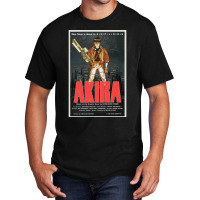 Akira  Classic Japanese Film Poster  Classic  Green Basic T-shirt | Artistshot