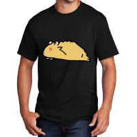 Red Eyed Cream Longhaired Hamster Basic T-shirt | Artistshot