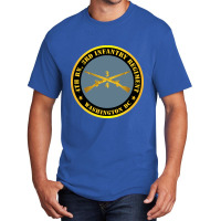 4th Bn 3rd Infantry Regiment - Washington Dc W Inf Branch Basic T-shirt | Artistshot