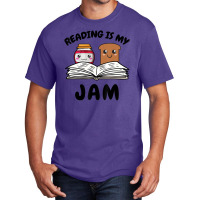 Limited Edition Reading Is My Jam For Teacher Nerd Bookworm Book Lover Basic T-shirt | Artistshot