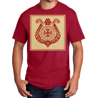 Vikingsnorse Runes Dragon Boat Vikings  Boy Gift Basic T-shirt | Artistshot