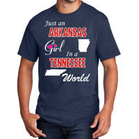 Arkansas - Tennessee Basic T-shirt | Artistshot