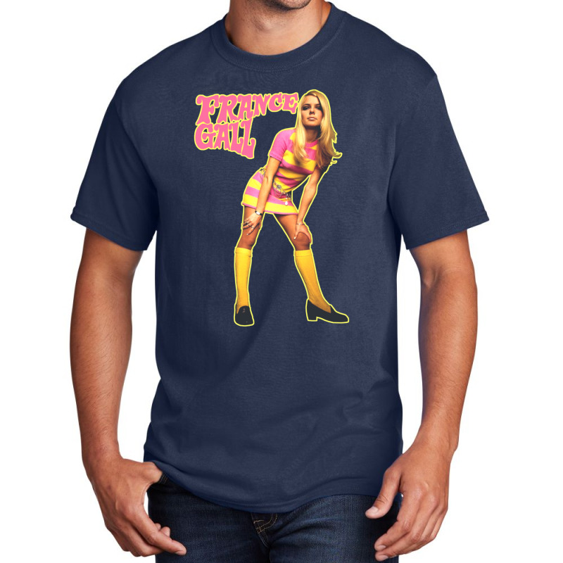 France Gall Basic T-shirt by ALEXICDIAZ | Artistshot