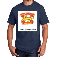 7th Air Defense Artillery (left Version) Basic T-shirt | Artistshot