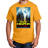 Charlie Chaplin, City Lights, 1931 Theatrical Release Poster Classic S Basic T-shirt | Artistshot