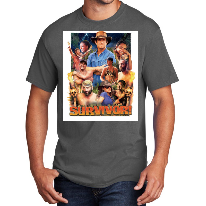 Survivor Epic Poster Nostalgia Basic T-shirt | Artistshot