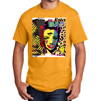 Bad Bad Chemical Spill Hipster Leopard Design With Clown Acid Basic T-shirt | Artistshot