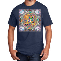 Phineas And Ferb Mandala Poster Boy (1) Basic T-shirt | Artistshot