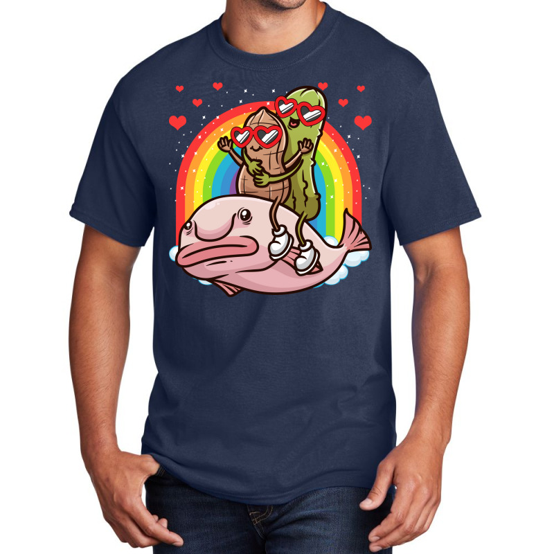 Peanut And Pickle On Hippie Funny Basic T-shirt by cojtihoskinc | Artistshot