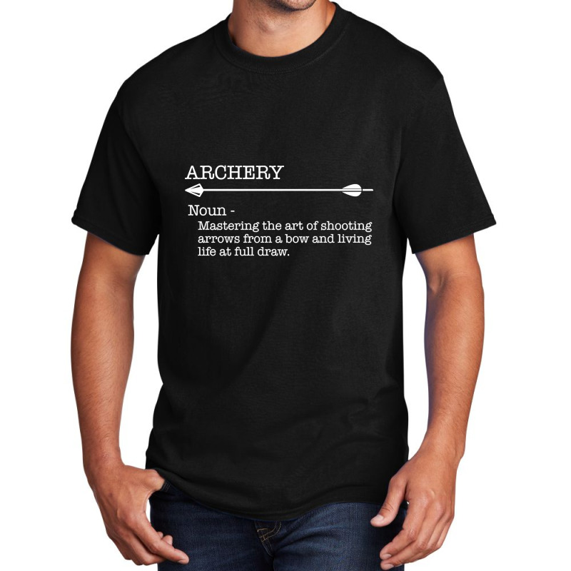 Archery - Archery Noun Basic T-shirt by MadonnaDaum45 | Artistshot