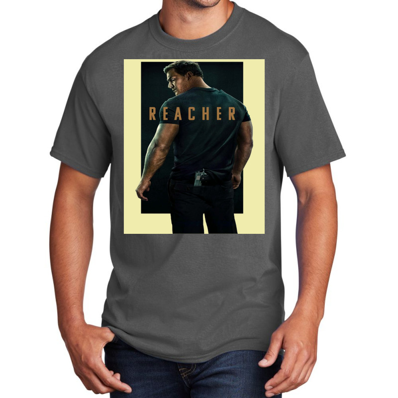 Reacher Poster Quote (1) Basic T-shirt by rashidnoceram | Artistshot