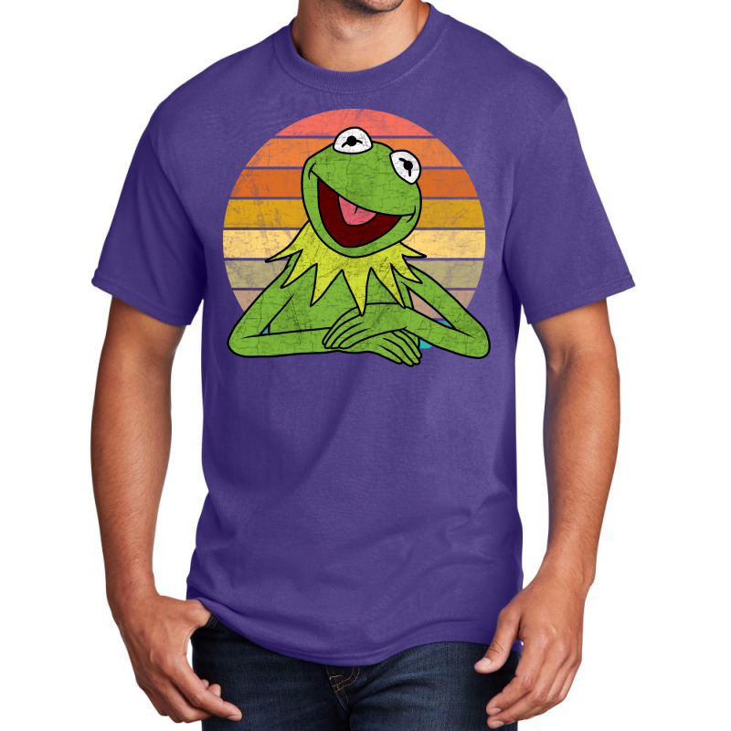 Kermit The Boy Retro Basic T-shirt by pertlsiuttib | Artistshot