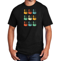 Tstyle Electric Guitar Bodies Retro Theme Basic T-shirt | Artistshot