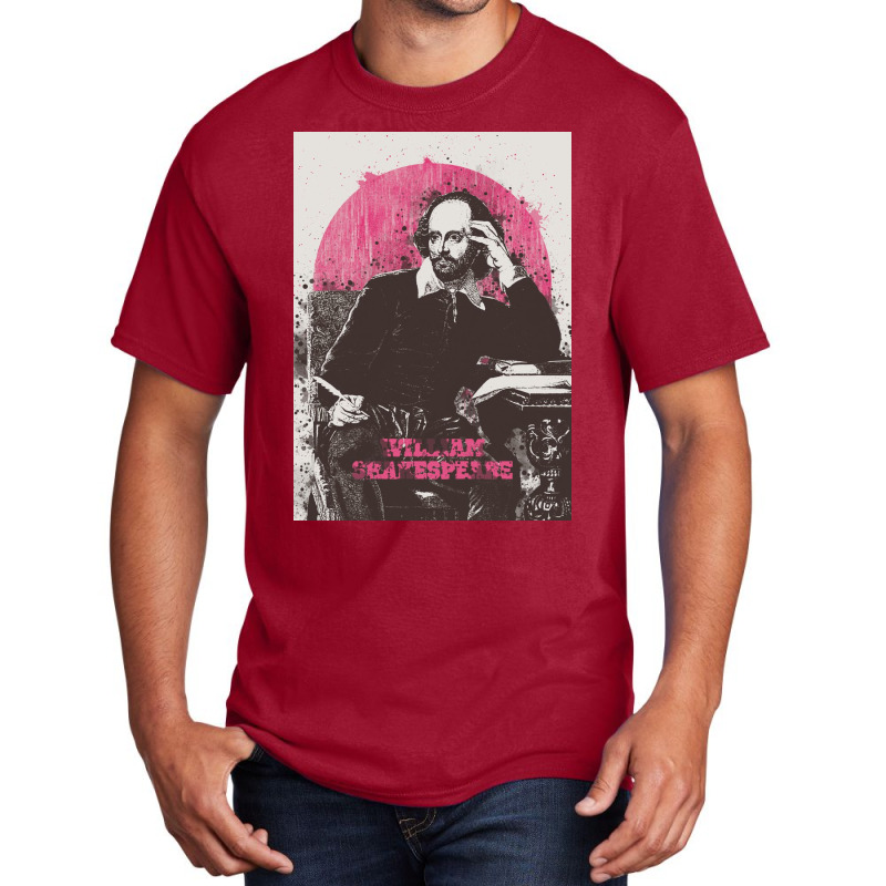 William Shakespeare Basic T-shirt | Artistshot