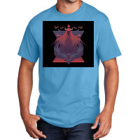 Demon Ravens  70s Blue Basic T-shirt | Artistshot