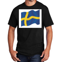 Proud To Be Swedish Flag  80s 70s Basic T-shirt | Artistshot