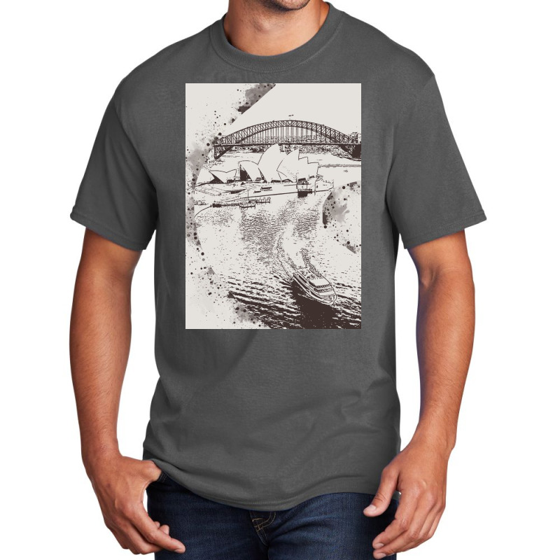 Sydney Landmark Basic T-shirt | Artistshot