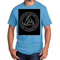 Viking Triskelion Norse Triskel Or Triskele  Cool 80s Basic T-shirt | Artistshot