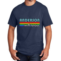 Anderson South Carolina Pride Shirt Anderson Lgbt Gift Lgbtq Supporter Basic T-shirt | Artistshot