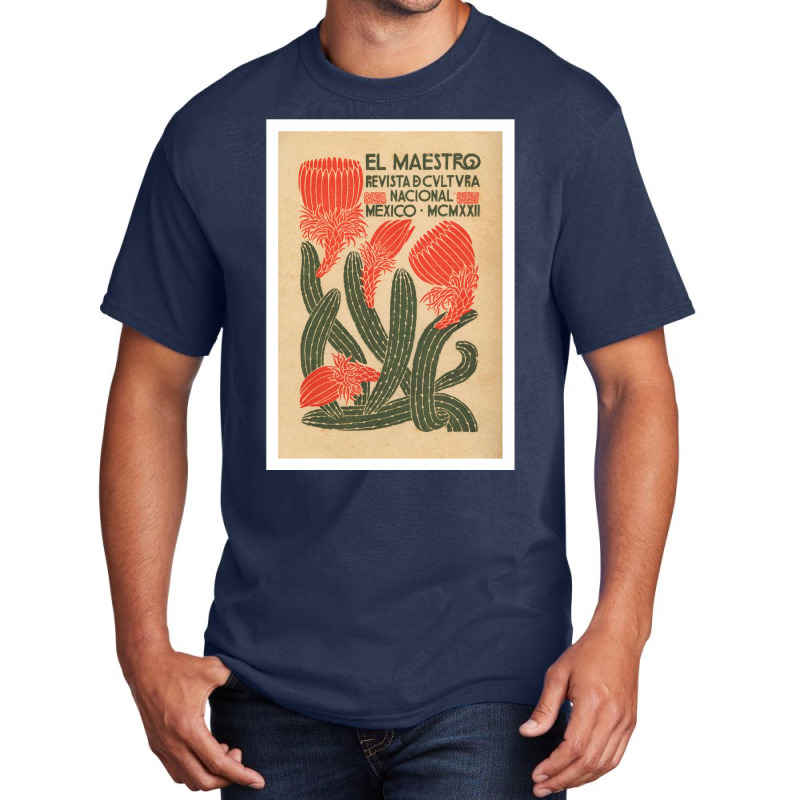 El Maestro Cactus Poster Basic T-shirt | Artistshot