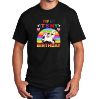 Pop It Fidget 6th Birthday Unicorn Girl Gift Basic T-shirt | Artistshot